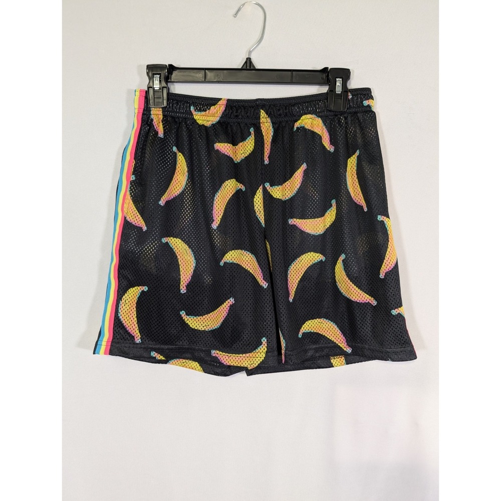 Chubbies The Potassifuns Easy Mesh 5.5" Shorts Size M (32) Black Drawcord